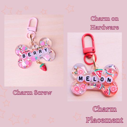 Curated Enamel Fruit Charm Collection