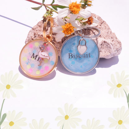 Custom Resin Charm Name Tag