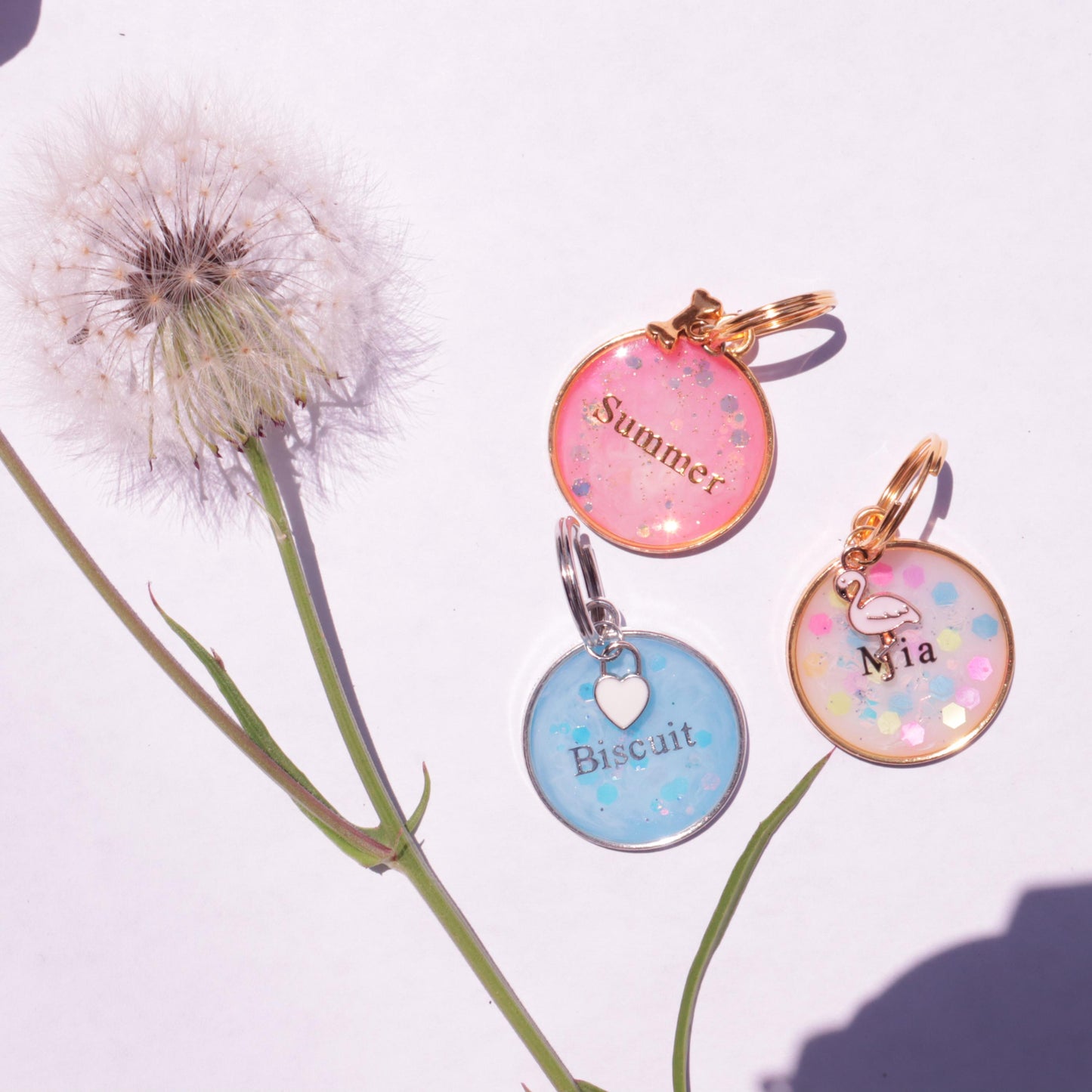 Custom Resin Charm Name Tag
