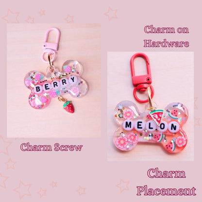 Curated Enamel Fruit Charm Collection