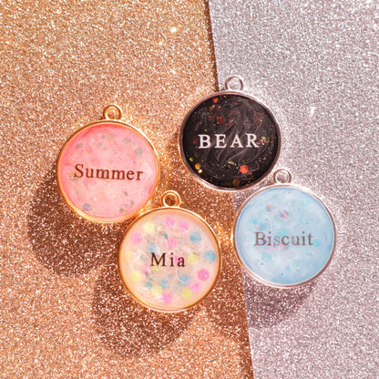 Custom Resin Charm Name Tag