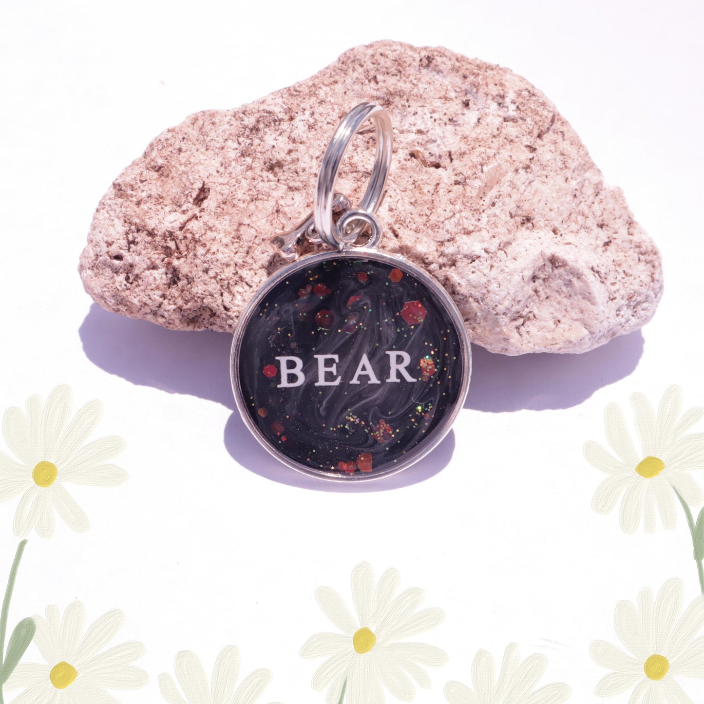 Custom Resin Charm Name Tag